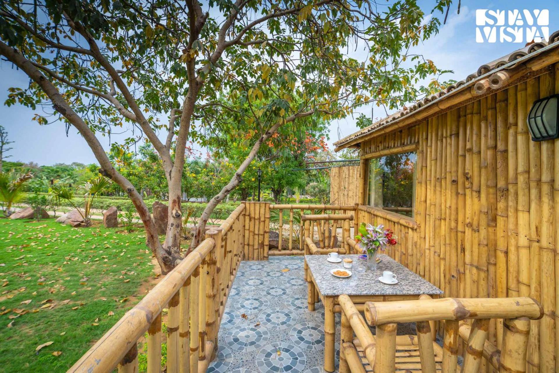 Stayvista At Maple Farms With Pool, Bbq & Bonfire Sohna Dış mekan fotoğraf